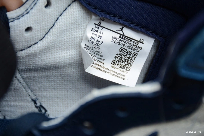 OG University 1 Retro Air - | Blue High Jordan UNC Obsidian 555088-140 0313